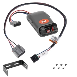 Trailer Brake Control for 18-21 Ford Expedition w/ Plug Play Wiring Adapter Eletric Trailer Brakes Module Box Controller Pro Series POD