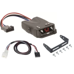 Trailer Brake Control for 19-27 Subaru Ascent w/ Plug Play Wiring Adapter Reese Brakeman IV Eletric Trailer Brakes Module Box Controller
