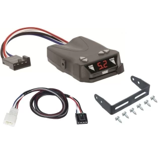 Trailer Brake Control for 19-27 Subaru Ascent w/ Plug Play Wiring Adapter Reese Brakeman IV Eletric Trailer Brakes Module Box Controller