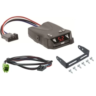 Trailer Brake Control for 13-18 Roadtrek CS-Adventurous E-Trek RS-Adventurous SS-Agile TS-Adventurous 18 Chinook Bayside Countryside Eagle Phoenix USA w/ Plug Play Wiring Adapter Reese Brakeman IV Eletric Trailer Brakes Module Box Controller