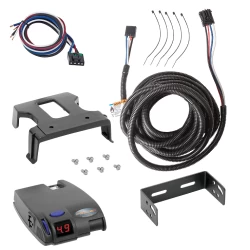 Tekonsha Primus IQ Electric Trailer Brake Control for 07-26 BMW X5 w/ Factory 7-Way w/ Plug Play Wiring Adapter Proportional Eletric Trailer Brakes Module Box Controller 1-3 Axle