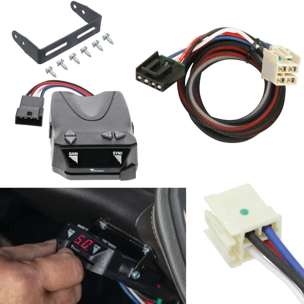 For 2014-2020 Chevrolet Silverado 1500 Tekonsha Brakeman IV Brake Control + Plug & Play BC Adapter By Tekonsha