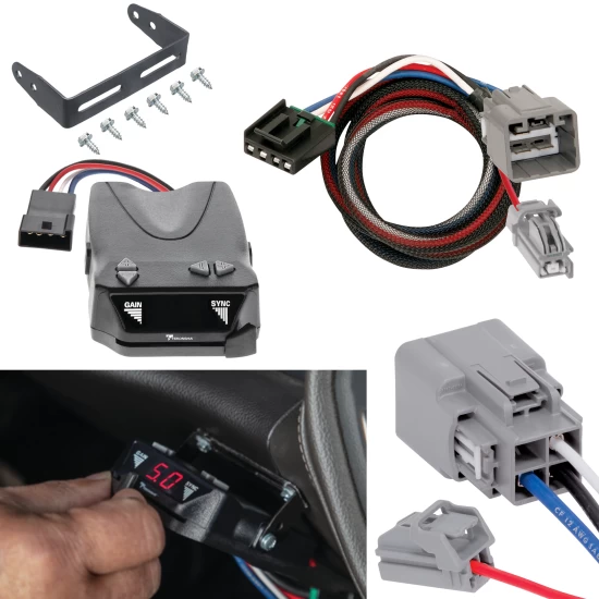 For 2013-2014 RAM 2500 Tekonsha Brakeman IV Brake Control + Plug & Play BC Adapter By Tekonsha