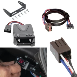 For 2009-2010 Damon Outlaw Motorhome Tekonsha Brakeman IV Brake Control + Plug & Play BC Adapter (For w/ factory Tow Package Models) By Tekonsha