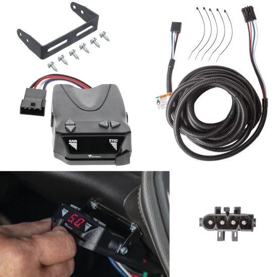 For 2007-2024 BMW X5 Tekonsha Brakeman IV Brake Control + Plug & Play BC Adapter By Tekonsha