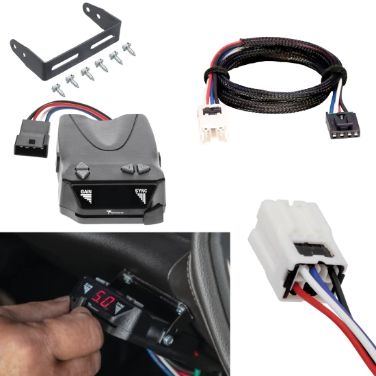 For 2005-2015 Nissan Xterra Tekonsha Brakeman IV Brake Control + Plug & Play BC Adapter By Tekonsha