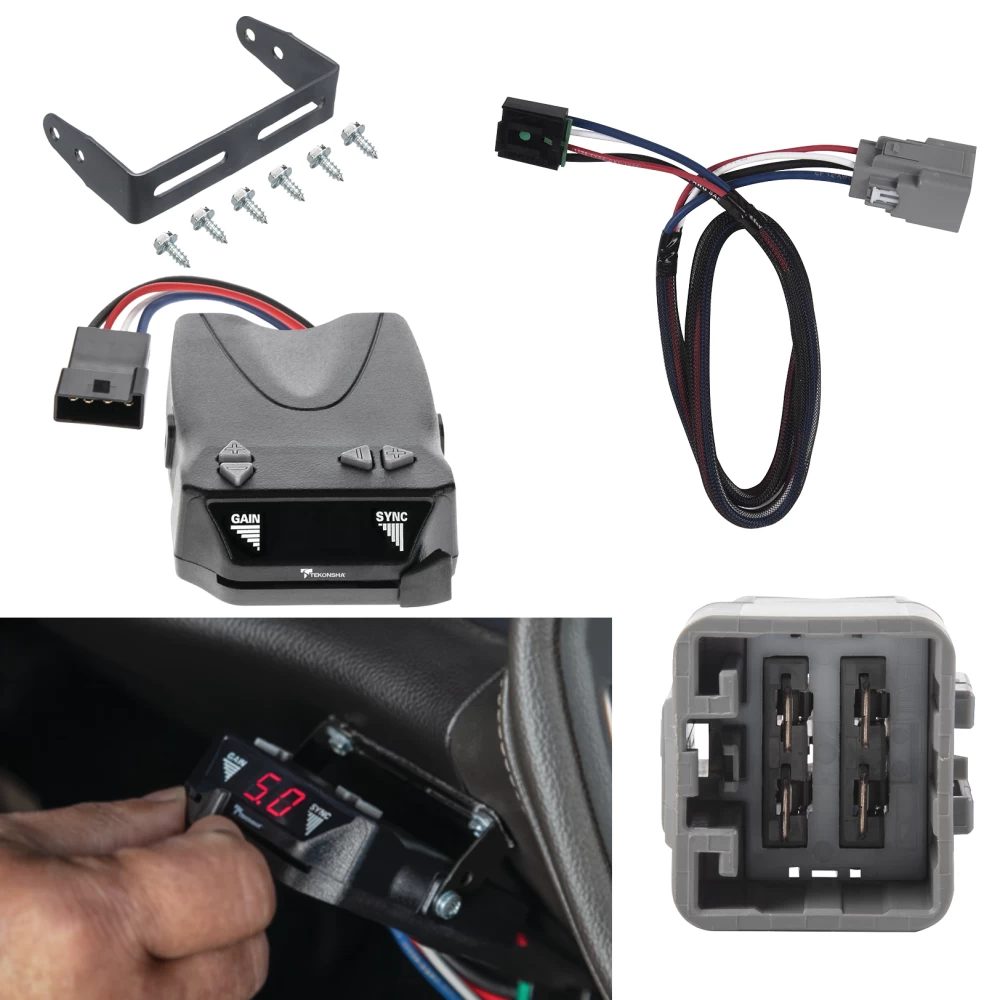 For 2018-2018 Jeep Wrangler JK Brakeman IV Brake Control kit by: Tekonsha For 2018-2018 Jeep Wrangler JK Tekonsha Brakeman IV Brake Control + Plug & Play BC Adapter (Excludes: w/Right Hand Drive & Limited Edition Models) By Tekonsha