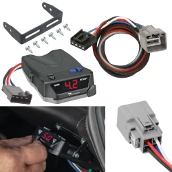 For 14-23 Jeep Cherokee Tekonsha BRAKE-EVN Brake Control + Plug & Play BC Adapter By Tekonsha