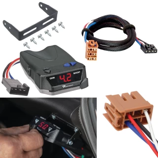 For 2000-2002 Chevrolet Tahoe Tekonsha BRAKE-EVN Brake Control + Plug & Play BC Adapter By Tekonsha