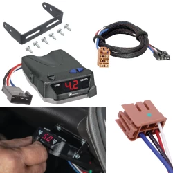 For 2001-2002 GMC Sierra 2500 HD Tekonsha BRAKE-EVN Brake Control + Plug & Play BC Adapter By Tekonsha