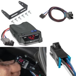 For 2016-2016 Winnebago Meridian Motorhome Tekonsha BRAKE-EVN Brake Control + Plug & Play BC Adapter (For w/ factory Tow Package Models) By Tekonsha