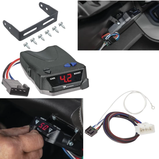 For 2015-2017 Toyota Tundra Tekonsha BRAKE-EVN Brake Control + Plug & Play BC Adapter By Tekonsha