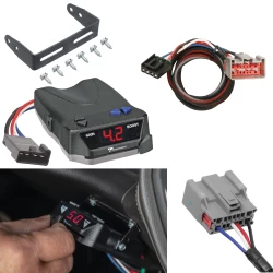 For 2015-2015 Born Free Triumph M Motorhome Tekonsha BRAKE-EVN Brake Control + Plug & Play BC Adapter (For w/ factory 7 Way Models) By Tekonsha