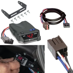For 2006-2006 Damon Daybreak Motorhome Tekonsha BRAKE-EVN Brake Control + Plug & Play BC Adapter (For w/ factory Tow Package Models) By Tekonsha