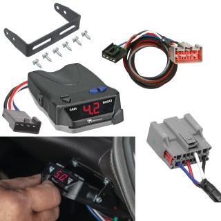 For 2021-2024 Ford F-250 Super Duty BRAKE-EVN Brake Control kit by: Tekonsha For 2021-2024 Ford F-250 Super Duty Tekonsha BRAKE-EVN Brake Control + Plug & Play BC Adapter By Tekonsha