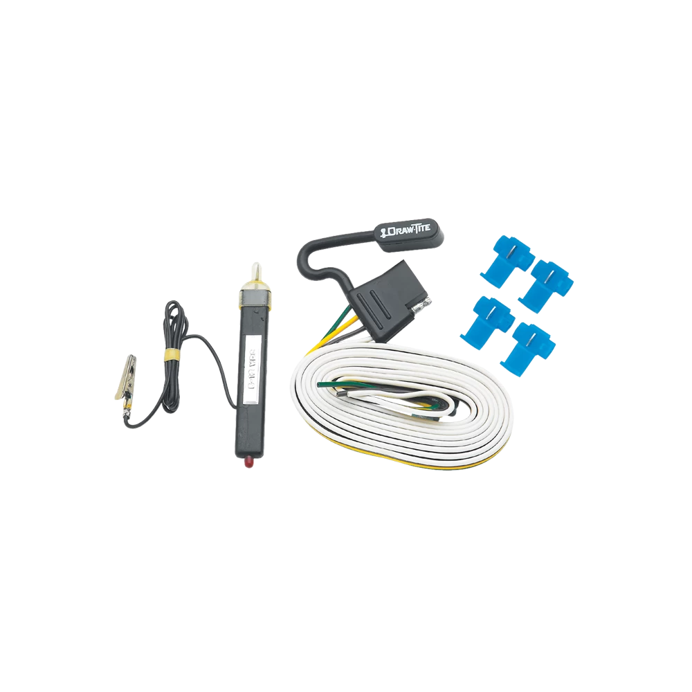 Trailer Tow Hitch For 19-24 Ford F-350 F-450 F-550 Super Duty Cab and Chassis Class V w/ 7-Way Wiring Kit 2-5/16" and 2" Ball 10" Long 3" Drop Draw Bar and Towing Lock