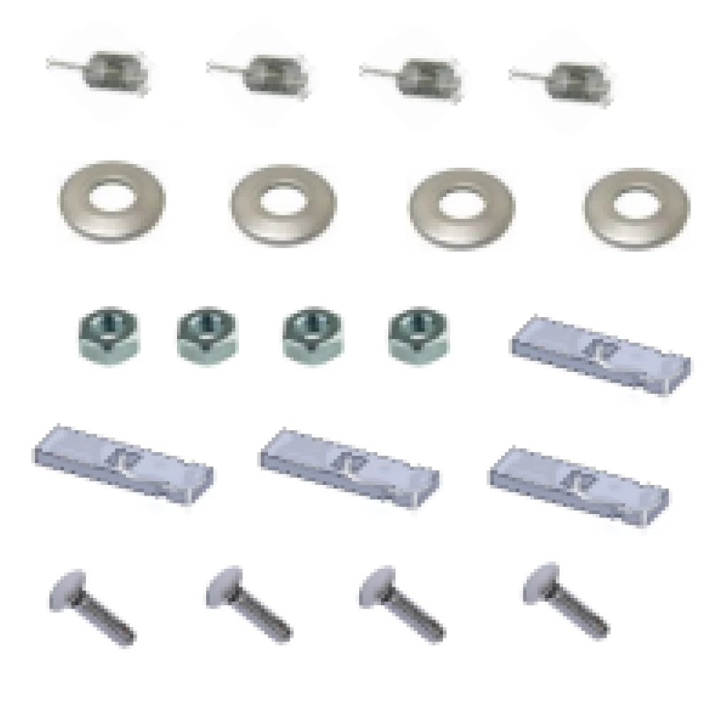 Trailer Tow Hitch Hardware Fastener Kit For 15-21 Subaru WRX & WRX STI 1-1/4" Towing Receiver