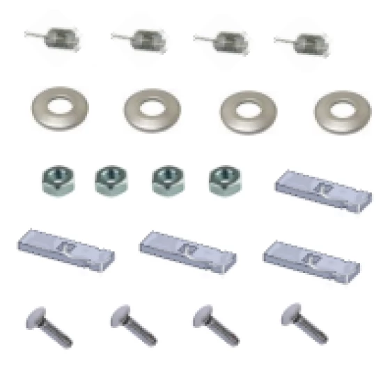 Trailer Tow Hitch Hardware Fastener Kit For 15-21 Subaru WRX & WRX STI 1-1/4" Towing Receiver