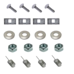 Trailer Tow Hitch Hardware Fastener Kit For 18-23 Hyundai Kona Class 1 Receiver