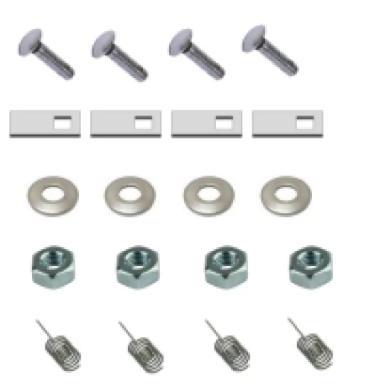 HWKIT2 Draw-Tite Hardware Kit Class 2 Trailer Hitches Trailer Tow Hitch Hardware Fastener Kit For 18-23 Volkswagen Tiguan Class 2 1-1/4" Towing Receiver