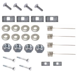 Trailer Tow Hitch Hardware Fastener Kit For 18-20 Buick Regal TourX Class 2 Receiver