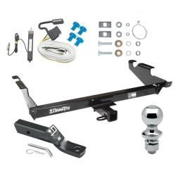 Trailer Tow Hitch For 78-96 Chevy GMC G Series Van Full Size Except Step Bumper Complete Package w/ Wiring and 1-7/8" Ball