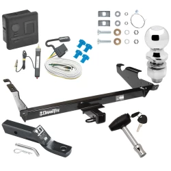 Trailer Tow Hitch For 78-96 Chevy GMC G Series Van Full Size Except Step Bumper Deluxe Package Wiring 2" Ball and Lock