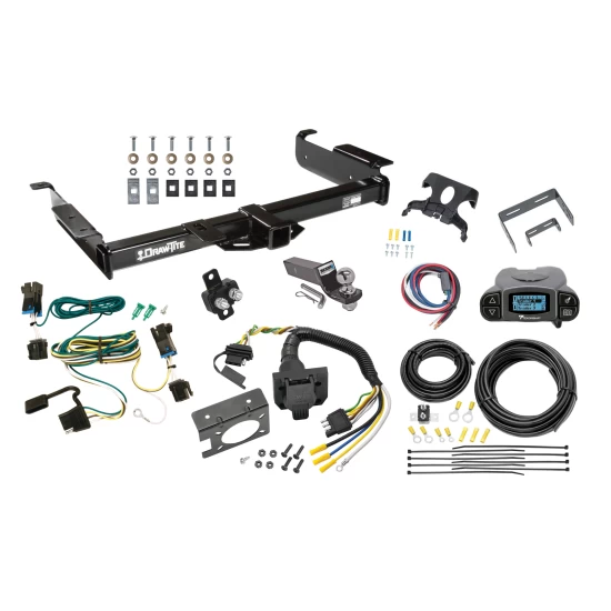 Trailer Hitch Tow Package Prodigy P3 Brake Control For 03-14 Chevrolet Express GMC Savana 1500 03-23 2500 3500 w/ 7-Way RV Wiring 2" Drop Mount 2" Ball Class 4 2" Receiver Draw-Tite Tekonsha Trailer Hitch Tow Package Prodigy P3 Brake Control For 03-14 Chevrolet Express GMC Savana 1500 03-23 2500 3500 w/ 7-Way RV Wiring 2" Drop Mount 2" Ball Class 4 2" Receiver Draw-Tite Tekonsha