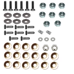 Trailer Tow Hitch Hardware Fastener Kit For 15-19 Chevy Silverado GMC Sierra 2500 3500 HD 2" Receiver