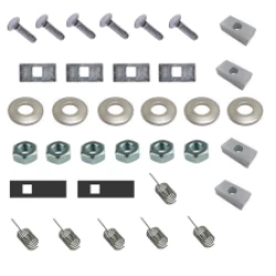 Front Mount Trailer Tow Hitch Hardware Fastener Kit For Draw-Tite Front Mount Trailer Hitch For 17-25 Ford F250 F350 F450 All Models