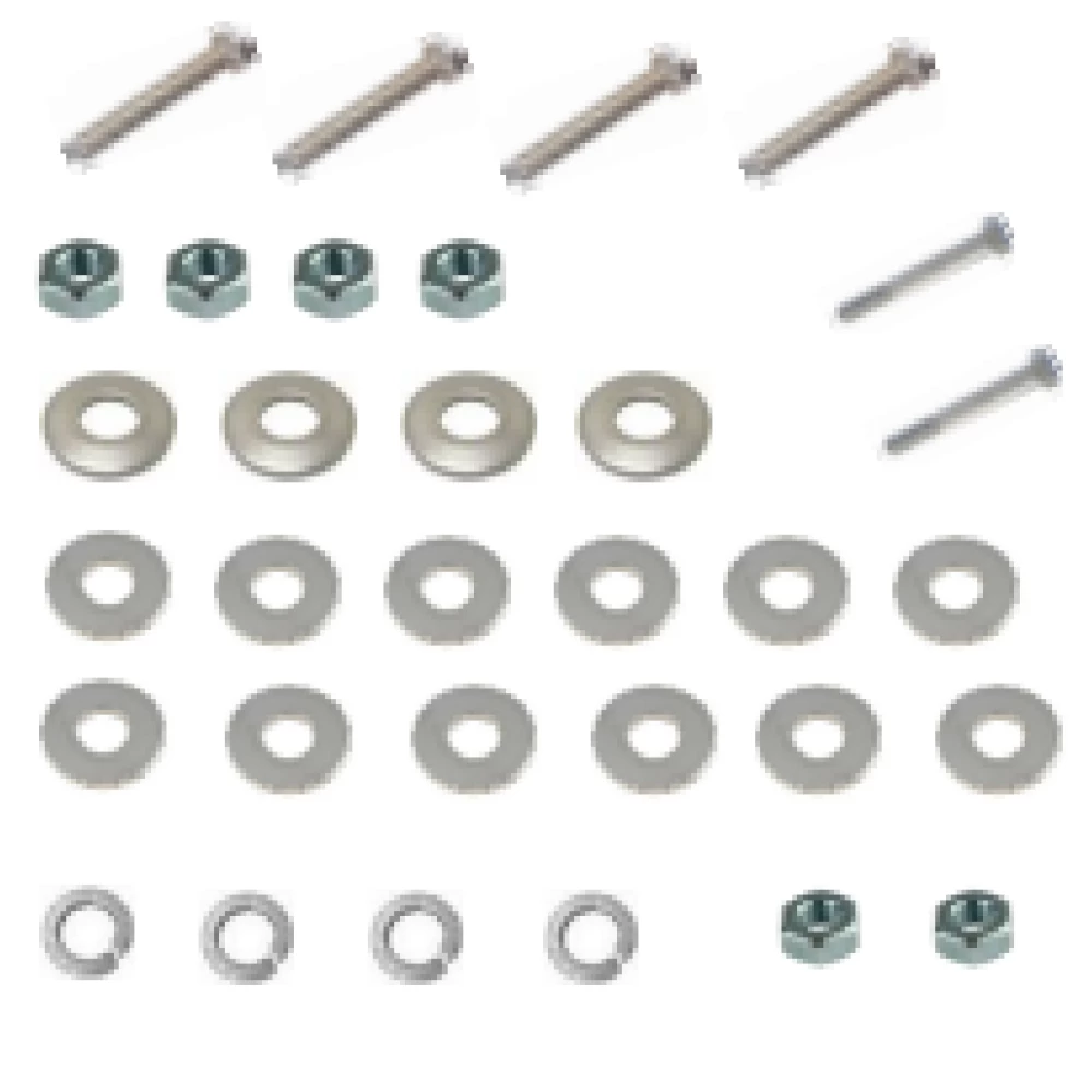 Front Mount Trailer Tow Hitch Hardware Fastener Kit For Draw-Tite Front Mount Trailer Hitch For 19-26 Ram 2500 3500 4500 5500 Excluding Diesel 2" Receiver