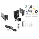 Trailer Tow Hitch For 98-05 Mercedes M-Class Complete Package w/ Wiring and 2" Ball