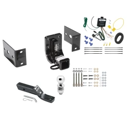 Trailer Tow Hitch For 98-05 Mercedes M-Class Complete Package w/ Wiring and 2" Ball