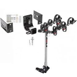 Trailer Tow Hitch For 98-05 Mercedes ML320 ML350 ML430 ML500 w/ 4 Bike Carrier Rack