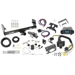 Trailer Hitch Tow Package Prodigy P3 Brake Control For 05-15 Toyota Tacoma w/ 7-Way RV Wiring 2" Drop Mount 2" Ball Class 3 2" Receiver Draw-Tite Tekonsha