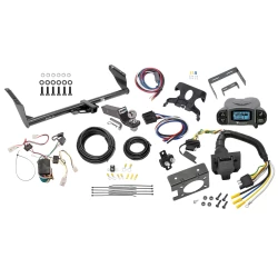 Trailer Hitch Tow Package Prodigy P3 Brake Control For 04-10 Toyota Sienna All Models w/ 7-Way RV Wiring 2" Drop Mount 2" Ball Class 3 2" Receiver Draw-Tite Tekonsha