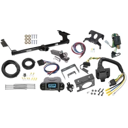 Trailer Hitch Tow Package Prodigy P3 Brake Control For 99-04 Honda Odyssey All Models w/ 7-Way RV Wiring 2" Drop Mount 2" Ball Class 3 2" Receiver Draw-Tite Tekonsha