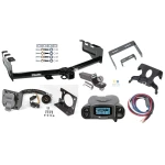 Trailer Hitch Tow Package Prodigy P3 Brake Control For 99-13 Chevy Silverado GMC Sierra 1500 HD 99-04 2500 LD (07-07 Classic) Standard or Step Bumper w/ 7-Way RV Wiring 2" Drop Mount 2" Ball Class 4 2" Receiver Draw-Tite Tekonsha