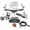 Trailer Hitch Tow Package w/ Tekonsha Prodigy P3 Brake Control For 01-10 Chevy Silverado GMC Sierra 2500 HD 3500 HD 07-07 Classic w/ Dual 2" and 2- 5/16" Ball 2" Drop Mount 7-Way Pin Blade RV Controller