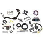 Trailer Hitch Tow Package Prodigy P3 Brake Control For 05-11 Mercury Mariner 08-11 Mazda Tribute 08-12 Ford Escape w/ 7-Way RV Wiring 2" Drop Mount 2" Ball Class 3 2" Receiver Draw-Tite Tekonsha