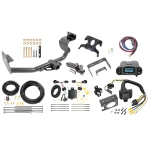 Trailer Hitch Tow Package Prodigy P3 Brake Control For 14-15 KIA Sorento 4 Cyl. w/ 7-Way RV Wiring 2" Drop Mount 2" Ball Class 3 2" Receiver Draw-Tite Tekonsha