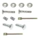 Trailer Tow Hitch Hardware Fastener Kit For 10-18 Acura RDX Class 3 2" Towing Receiver
