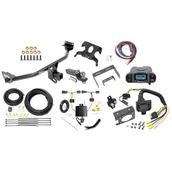 Trailer Hitch Tow Package Prodigy P3 Brake Control For 19-21 Hyundai Tucson Excluding Night Edition w/ 7-Way RV Wiring 2" Drop Mount 2" Ball Class 3 2" Receiver Draw-Tite Tekonsha