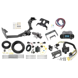 Trailer Hitch Tow Package Prodigy P3 Brake Control For 16-20 KIA Sorento 4 Cyl. w/ 7-Way RV Wiring 2" Drop Mount 2" Ball Class 3 2" Receiver Draw-Tite Tekonsha