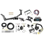 Trailer Hitch Tow Package Prodigy P3 Brake Control For 15-24 Nissan Murano w/ 7-Way RV Wiring 2" Drop Mount 2" Ball Class 3 2" Receiver Draw-Tite Tekonsha