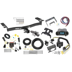 Trailer Hitch Tow Package Prodigy P3 Brake Control For 11-15 Lincoln MKX All Models w/ 7-Way RV Wiring 2" Drop Mount 2" Ball Class 3 2" Receiver Draw-Tite Tekonsha