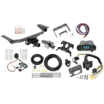 Trailer Hitch Tow Package Prodigy P3 Brake Control For 16-23 Mazda CX-9 All Models w/ 7-Way RV Wiring 2" Drop Mount 2" Ball Class 3 2" Receiver Draw-Tite Tekonsha