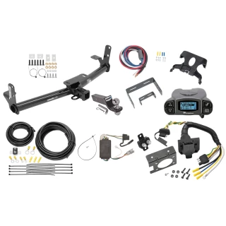 Trailer Hitch Tow Package Prodigy P3 Brake Control For 05-06 Chevrolet Equinox 06-06 Pontiac Torrent w/ 7-Way RV Wiring 2" Drop Mount 2" Ball Class 3 2" Receiver Draw-Tite Tekonsha