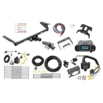 Trailer Hitch Tow Package Prodigy P3 Brake Control For 17-20 Chrysler Pacifica Limited Touring L Plus Exc Hybrid w/ 7-Way RV Wiring 2" Drop Mount 2" Ball Class 3 2" Receiver