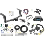 Trailer Hitch Tow Package Prodigy P3 Brake Control For 13-13 Subaru XV Crosstrek 14-15 (Except Hybrid) w/ 7-Way RV Wiring 2" Drop Mount 2" Ball Class 3 2" Receiver Draw-Tite Tekonsha